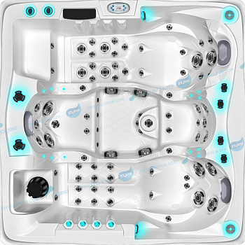 Гидромассажный СПА бассейн Joyee SPA Manhattan-R